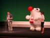 Koji Yamamura and Lappy the Mascot