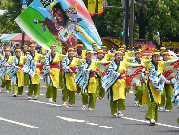 Hiroshima Flower Festival Yosakoi Dance Parade 2016