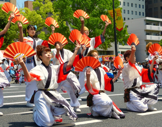 Hiroshima Flower Festival Yosakoi Dance Parade 2016