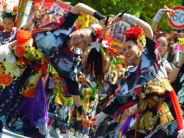 Hiroshima Flower Festival Yosakoi Dance Parade 2016