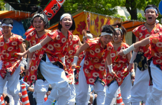 Hiroshima Flower Festival Yosakoi Dance Parade 2016