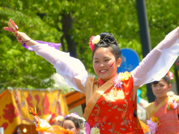 Hiroshima Flower Festival Yosakoi Dance Parade 2016