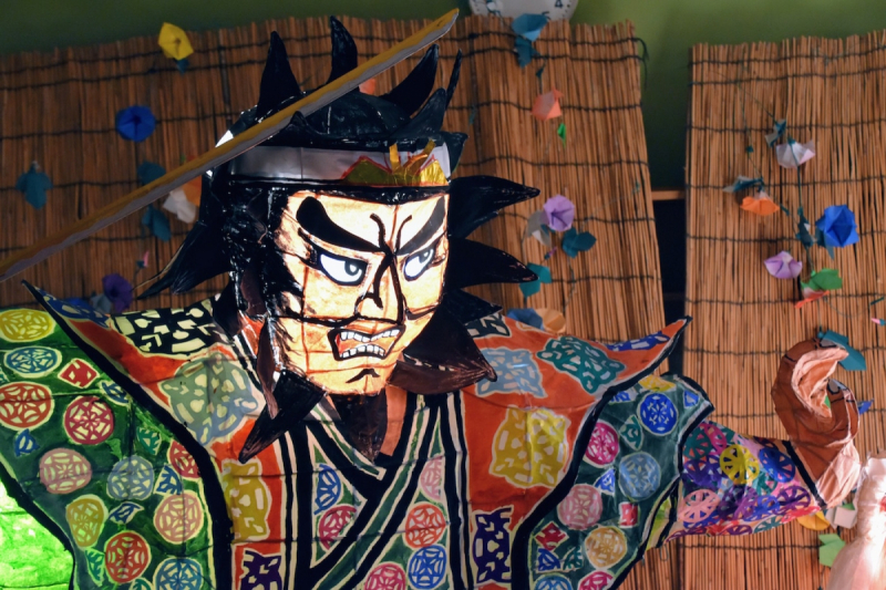 Nebuta style origami lanterns 2