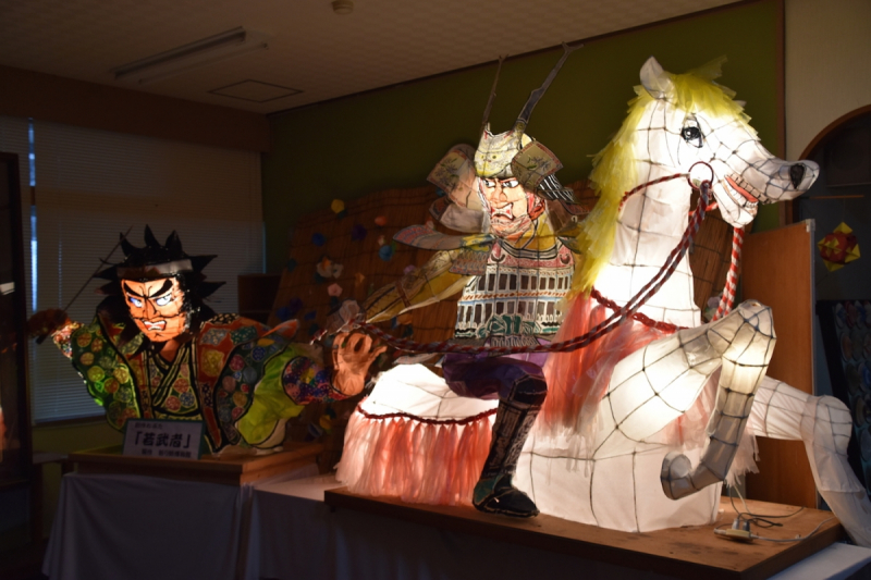 Nebuta style origami lanterns 3