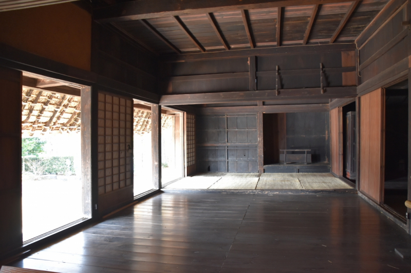 Miyoshi Fudoki-no-oka Edo era residence interior