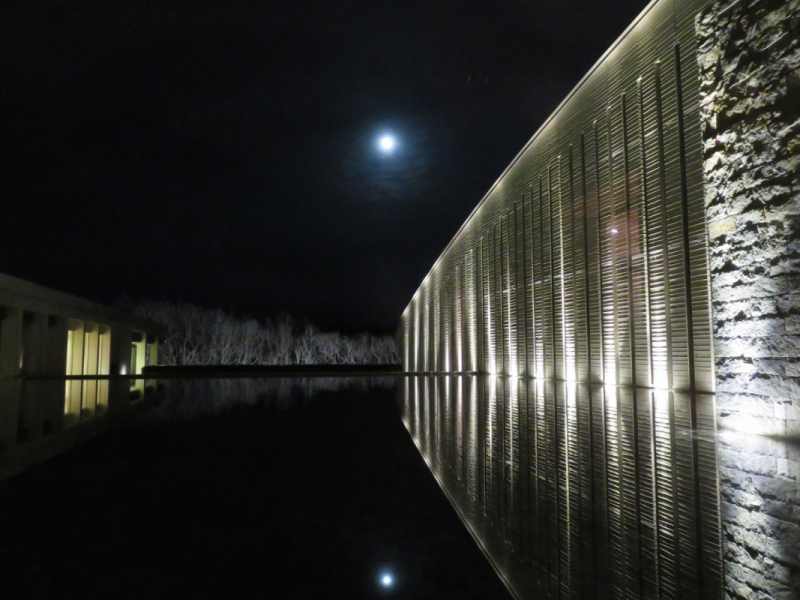 Moon viewing at the Okuda Genso-Sayume Art Museum The Main Attraction