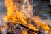 21. Firefighters tend the Sorasaya Shrine tondo bonfire 2
