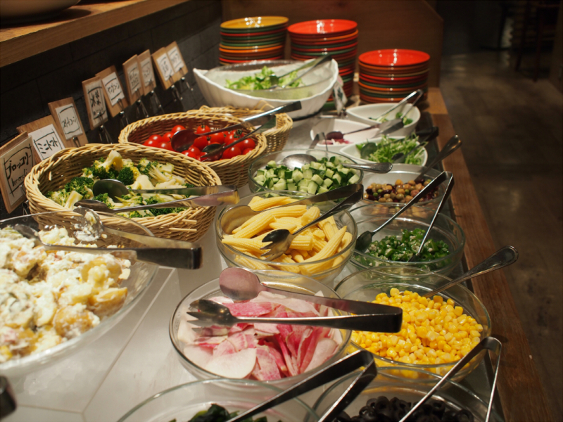 Hatake-no-pasta - Salad bar