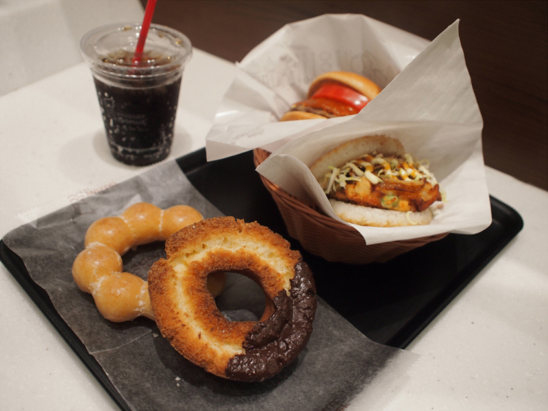 MOSDO - Donuts, okonomiyaki rice burger and MOS Burger