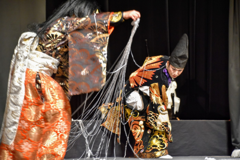 Tsuchigumo by the Higashimayama Kagura Troupe 6