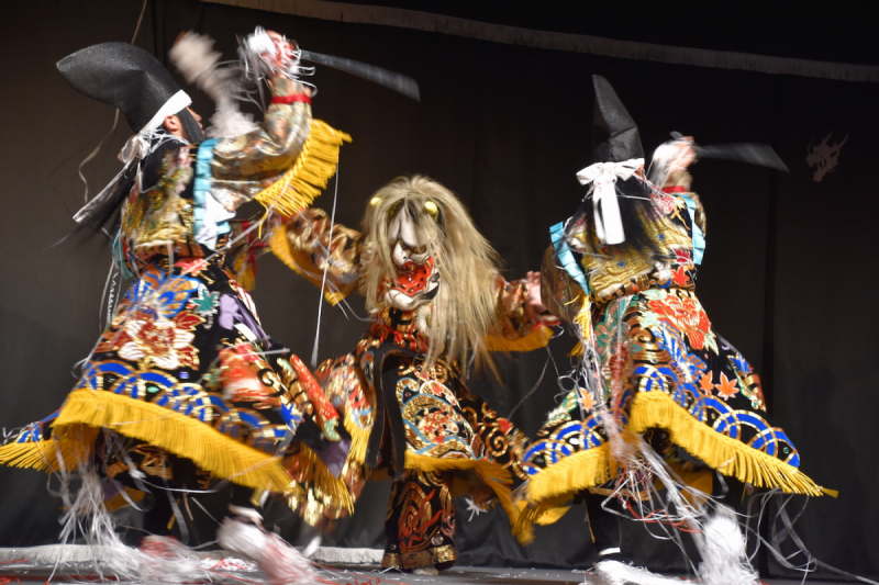 Tsuchigumo by the Higashimayama Kagura Troupe 9