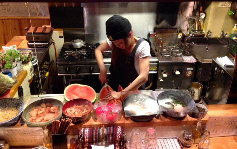 Shiho at work