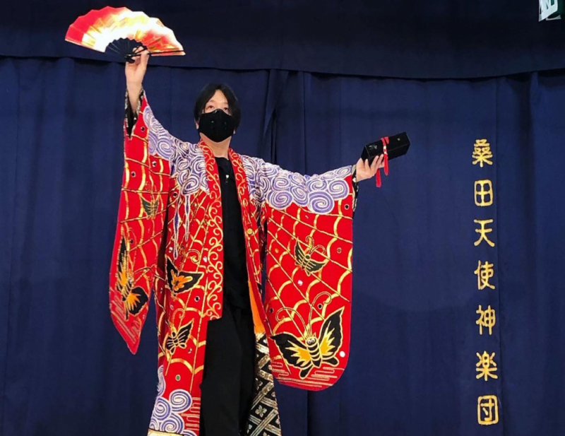 Behind the scenes kagura tour in Akitakata - 5