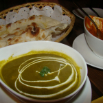Bombay curries and nan bread