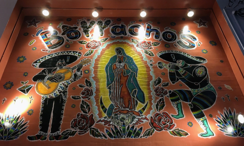 Borrachos - Front mural