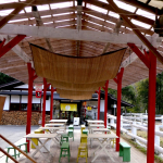 Outdoor Patio & Cheese Shop