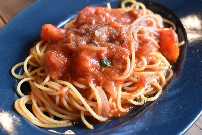 Torimichi tomato sauce pasta