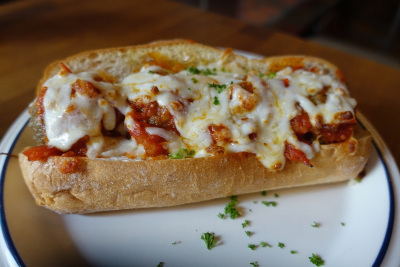 meat ball sandwich