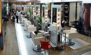 Pacela Salon's main floor