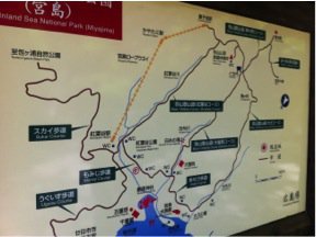 Miyajima Map Routes