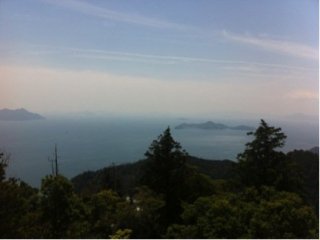 At the top of Mt.Misen