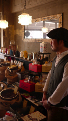 Green Coffee Owner and Shop