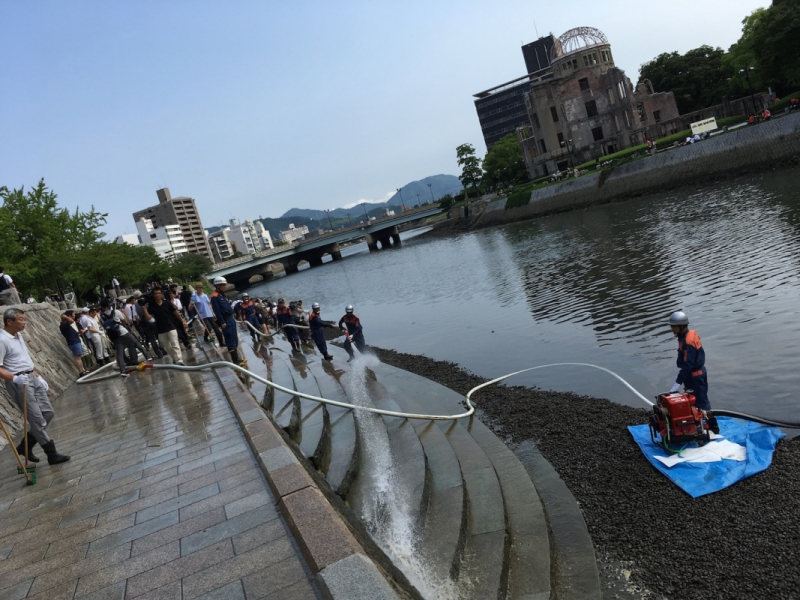 Hiroshima Peace Memorial Park Clean Up - 11