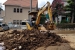 made a pile so digger can collect it easily