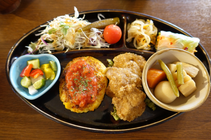 Hofu Cultural Trip - Ume Terrace - Vegetraian Plate