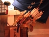 Ikari-jinja lit up for New Year Holidays