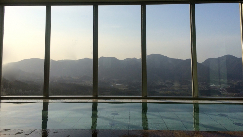 Afternoon bath at Ikoi No Mura Shimane