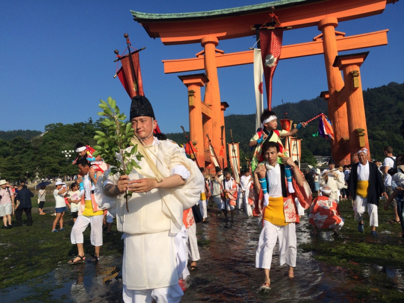Miyajima kangensai opening
