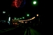 Lanterns along the street and fireworks in the sky... aaah Japan
