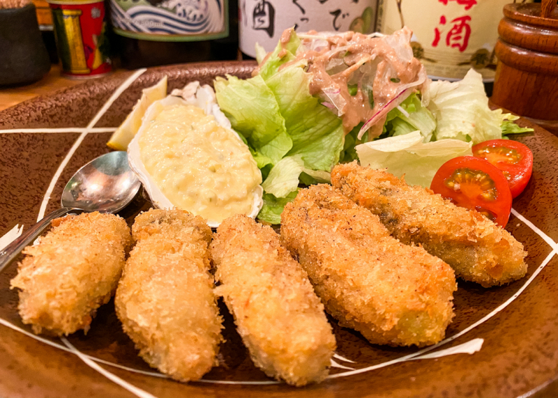 Fried Oysters at Kitchen Minot
