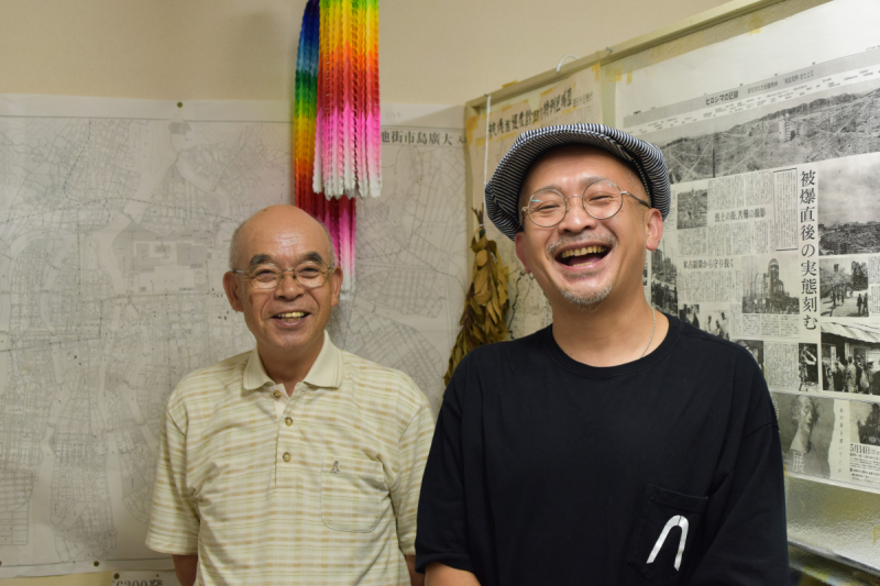 Kunihiko Sakuma and his son Norihiko