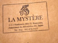 Shop information on their paper bag
