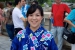 activist in summer kimono