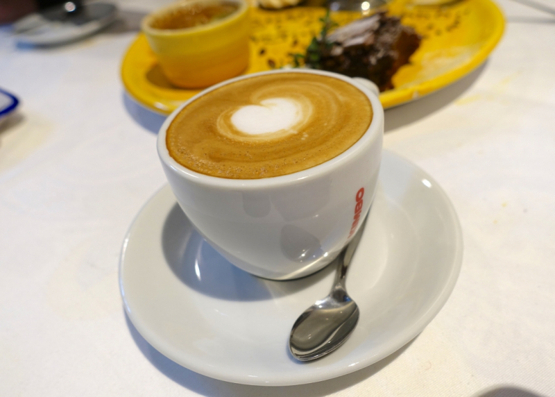 Coffee and dessert at Polipo