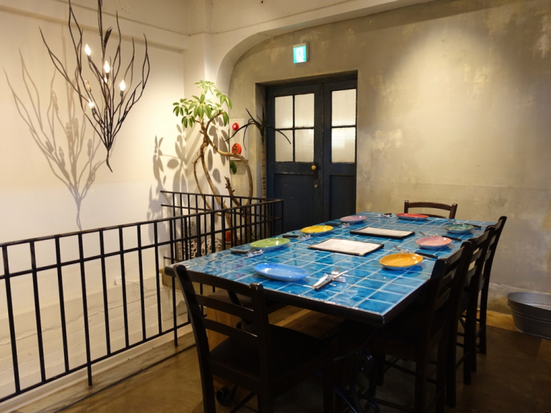 Upstairs table at Polipo