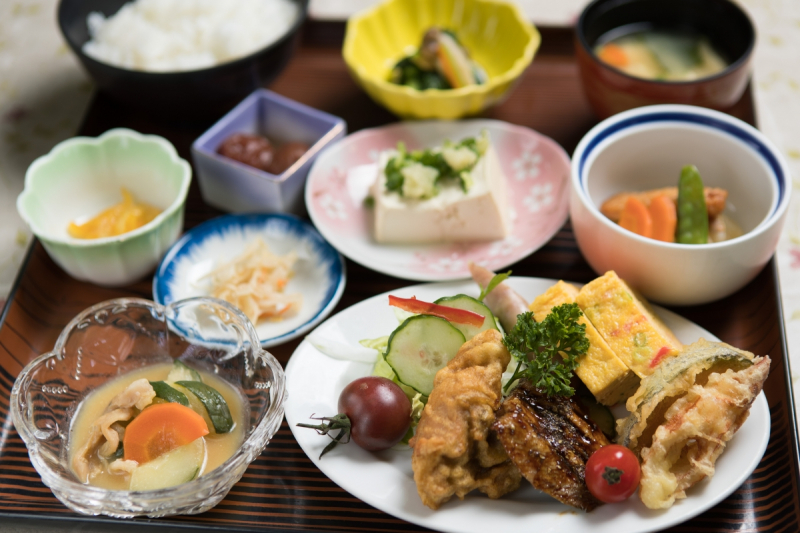 Buffet lunch at Ushio Onsen