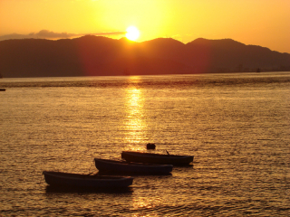 Beautiful at sunset