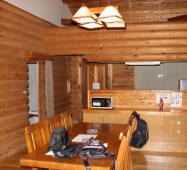kitchen and dining