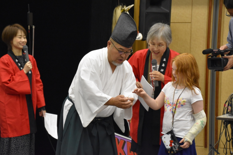Teaching the ways of the Tsuchigumo during Q&A