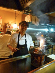 Wordsworth Chef Grilling in the kitchen