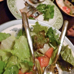 Salad & Smoked Saba