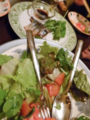 Salad & Smoked Saba
