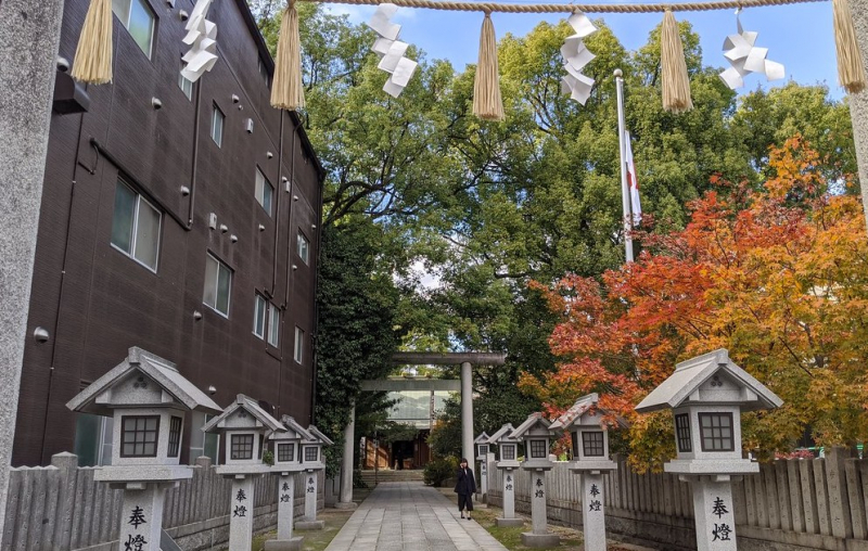 Misasa Shrine Yokogawa