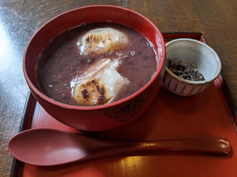 Zenzai heaven in Yokogawa