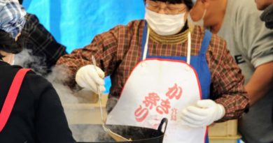 Serving up oyster stew at the Miyajima Oyster Festival.jpg