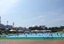 Family Pool: Outdoor Swimming in Hiroshima City Center